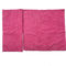 220gsm Warp Knitted Red Microfiber Fabric 40x40 Piped 80% Polyester