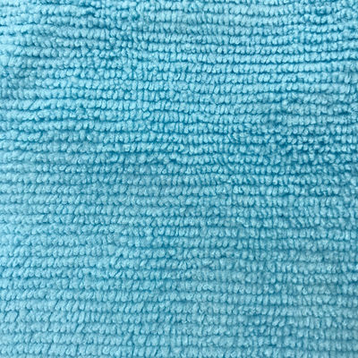 40x40 Piped Warp Knitted Blue Microfiber Fabric 80% Polyester 20% Polyamide