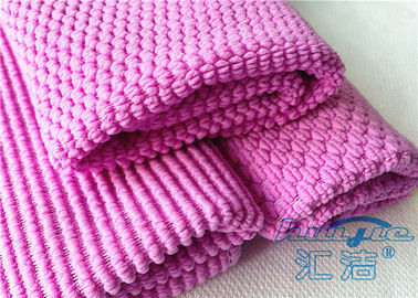 Pink Super Absorbent Cleaning Microfiber Cloth 16" x 16" , Microfiber Cleaning Towels