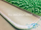 Easy Cleaning Green Microfiber Reusable Mop Pads / Chenille Mop Pad
