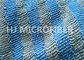 Customized Wide Blue Stripe Mop Microfiber Fabrics For Cleaning Products