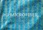 Plain Dyed Jacquard Grid Microfiber Twisted Pile Fabric For Mop Pad