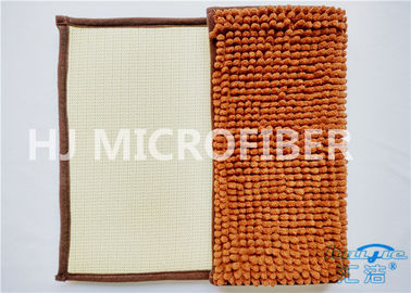 High Density Ultra Soft Microfiber Kitchen Mat / Sofa Seat Mat Warp-Knitted